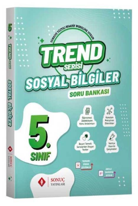 5. Sınıf Sosyal Bilgiler Trend Serisi Soru Bankası Sonuç Yayınları