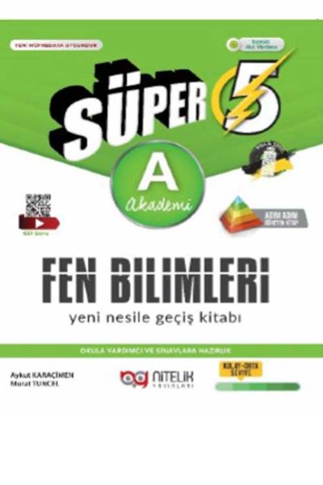 5. Sınıf Süper Fen Bilimleri Yeni Nesile Geçiş Kitabı Nitelik Yayınları