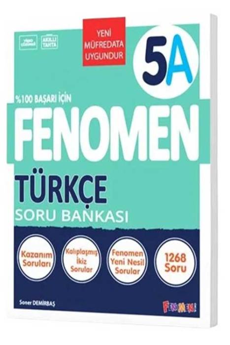 5. Sınıf Türkçe A Soru Bankası Fenomen Yayınları