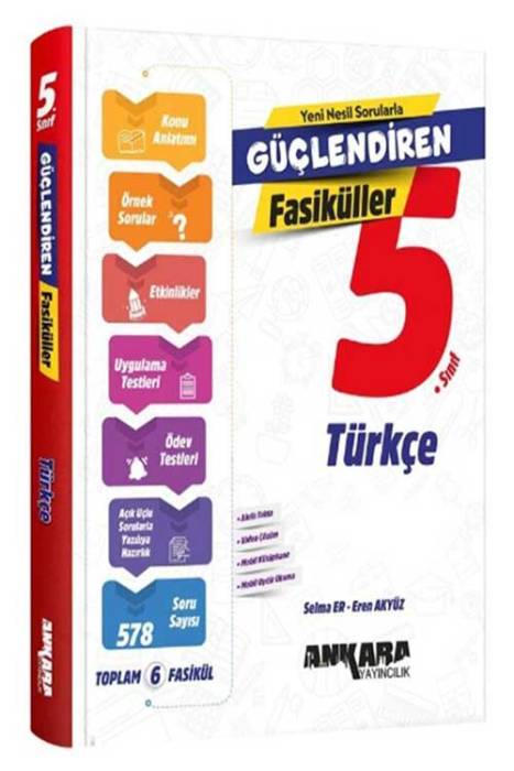 5. Sınıf Türkçe Güçlendiren Fasikül Seti Ankara Yayıncılık