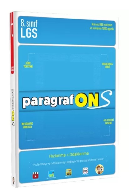 5,6,7. Sınıf ve LGS ParagrafONS Tonguç Akademi Yayınları