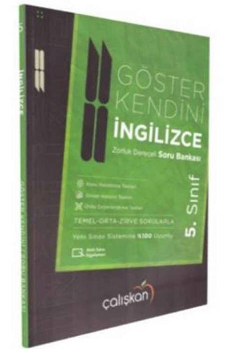 5.Sınıf İngilizce Göster Kendini Soru Bankası Çalışkan Yayınları