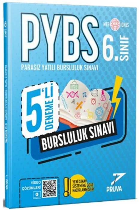 6. Sınıf 5 li Bursluluk Denemeleri Pruva Akademi Yayınları