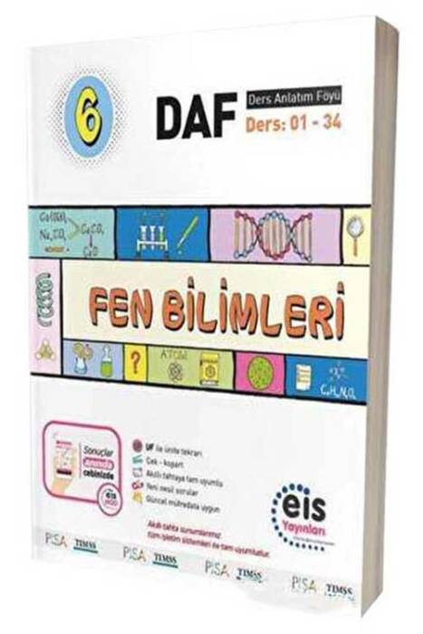 6. Sınıf DAF Fen Bilimleri Ders Anlatım Föyü EİS Yayınları