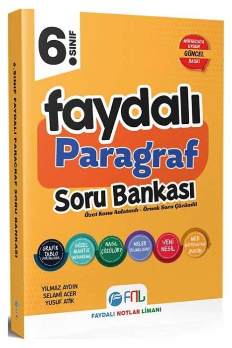 6. Sınıf Faydalı Paragraf Soru Bankası Faydalı Notlar Limanı