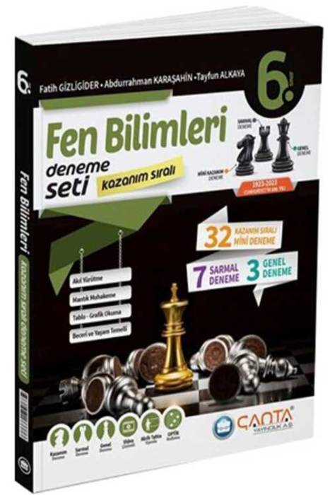 6. Sınıf Fen Bilimleri Kazanım Sıralı Deneme Seti Çanta Yayınları