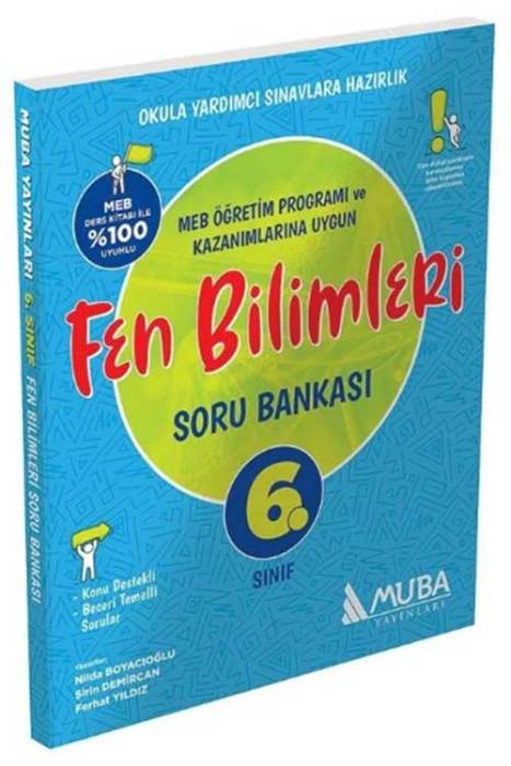 6. Sınıf Fen Bilimleri Soru Bankası Muba Yayınları