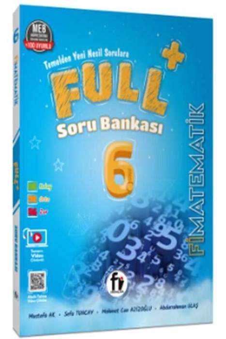 6. Sınıf Fİ Matematik FULL Soru Bankası Fi Yayınları