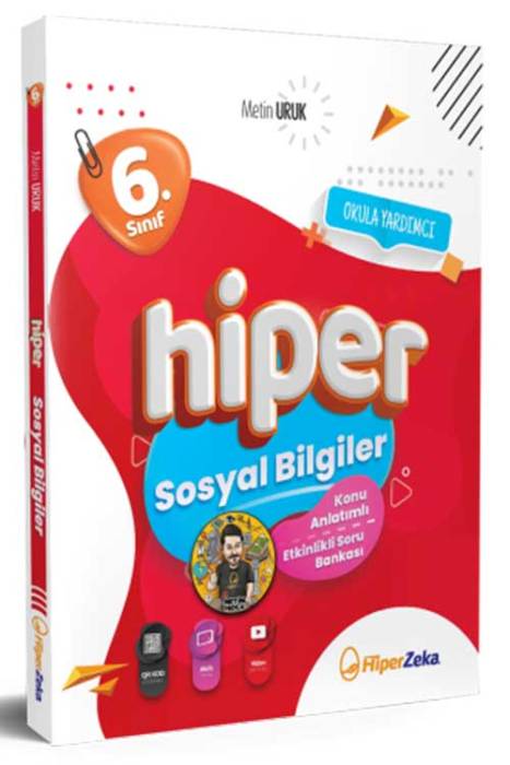 6. Sınıf Hiper Sosyal Bilgiler Konu Anlatımlı & Soru Bankası Hiper Zeka Yayınevi