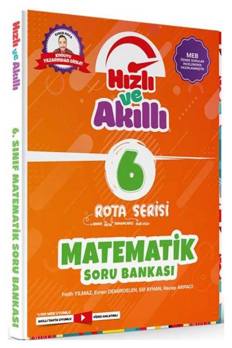 6. Sınıf Matematik Rota Serisi Hızlı ve Akıllı Soru Bankası Tammat Yayınları