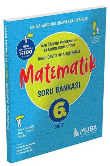 6. Sınıf Matematik Soru Bankası Muba Yayınları