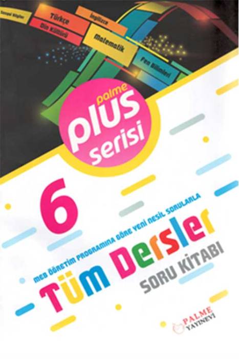 6. Sınıf Plus Serisi Tüm Dersler Soru Bankası Palme Yayınevi