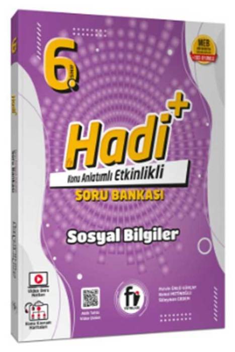 6. Sınıf Sosyal Bilgiler Hadi Konu Anlatımlı Etkinlikli Soru Bankası Fi Yayınları