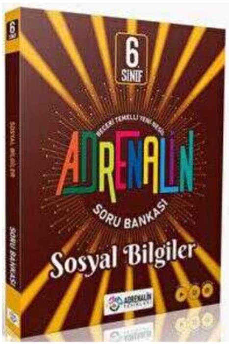 6. Sınıf Sosyal Bilgiler Soru Bankası Adrenalin Yayınları