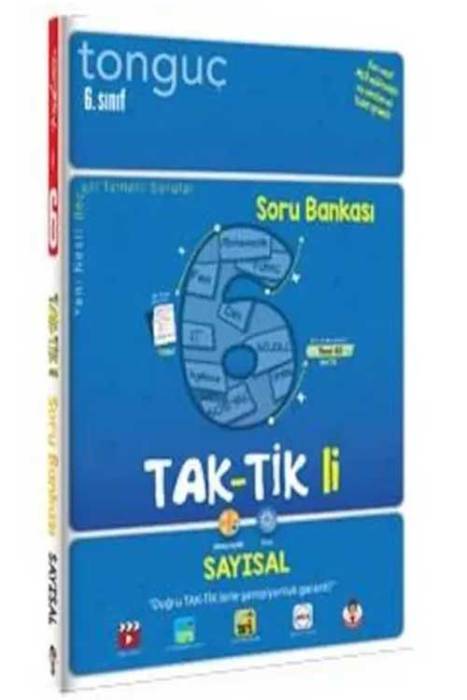 6. Sınıf Taktikli Sayısal Soru Bankası Tonguç Akademi Yayınları