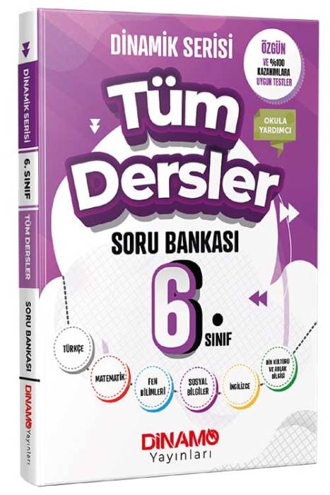 6. Sınıf Tüm Dersler Soru Bankası Dinamo Yayınları