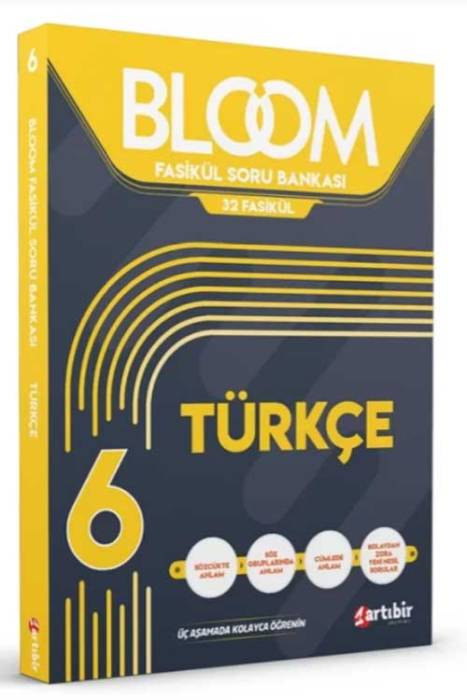 6.Sınıf Bloom Türkçe Soru Bankası Artıbir Yayınları