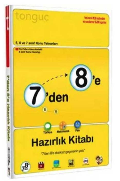 7 den 8 e Hazırlık Kitabı Tonguç Akademi