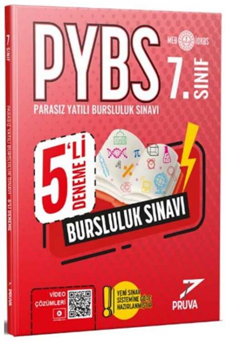 7. Sınıf 5 li Bursluluk Denemeleri Pruva Akademi Yayınları