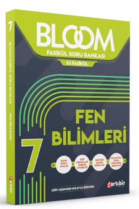 7. Sınıf Bloom Fen Bilimleri Soru Bankası Artıbir Yayınları