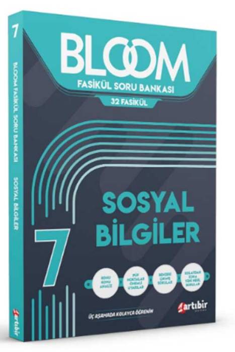 7. Sınıf Bloom Sosyal Bilimleri Soru Bankası Artıbir Yayınları