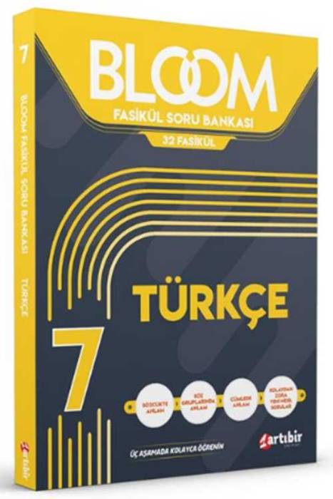 7. Sınıf Bloom Türkçe Soru Bankası Artıbir Yayınları