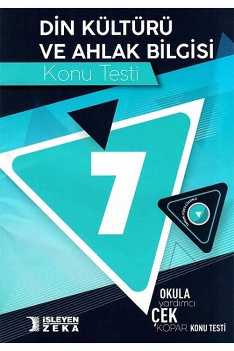 7. Sınıf Din Kültürü ve Ahlak Bilgisi Konu Testi İşleyen Zeka Yayınları