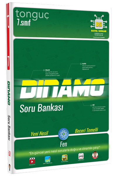 7. Sınıf Dinamo Fen Bilimleri Soru Bankası Tonguç Akademi