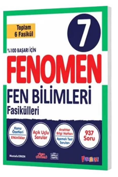 7. Sınıf Fen Bilimleri Fasikülü Fenomen Yayınlar