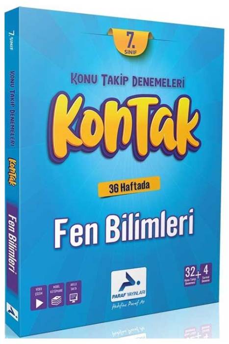 7. Sınıf Fen Bilimleri Kontak Denemeleri Paraf Yayınları