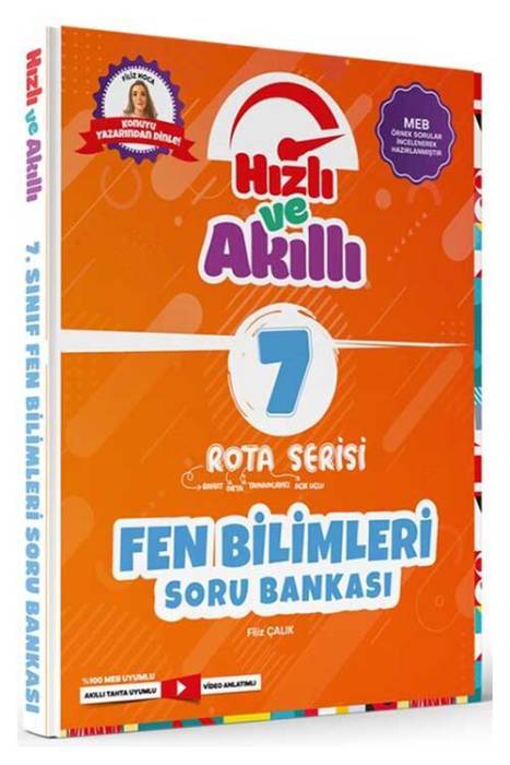 7. Sınıf Fen Bilimleri Rota Serisi Hızlı ve Akıllı Soru Bankası Tammat Yayınları