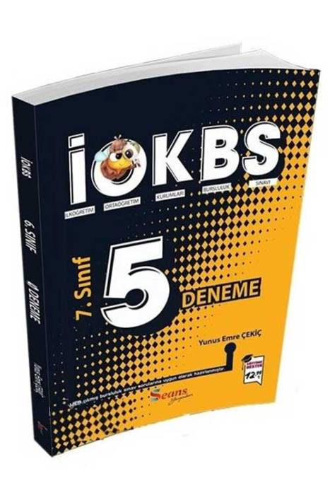 7. Sınıf İOKBS 5 Deneme Seans Yayınları