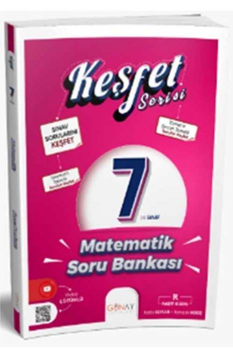 7. Sınıf Keşfet Plus Serisi Matematik Soru Bankası Günay Yayınları