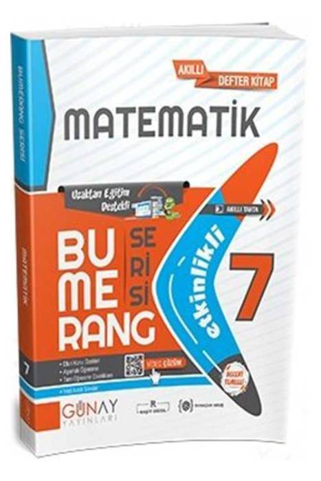 7. Sınıf Matematik Bumerang Soru Bankası Günay Yayınları