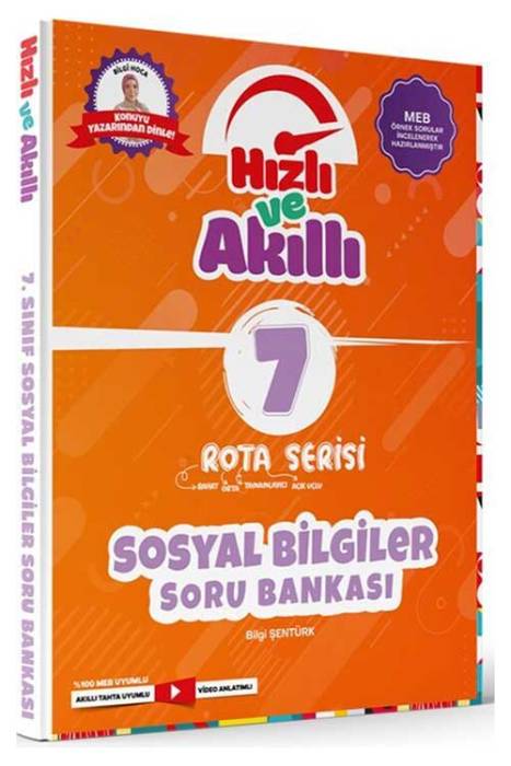 7. Sınıf Sosyal Bilgiler Rota Serisi Hızlı ve Akıllı Soru Bankası Tammat Yayınları