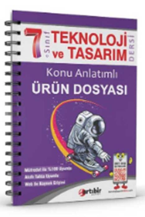 7. Sınıf Teknoloji ve Tasarım Defteri Artıbir Yayınları