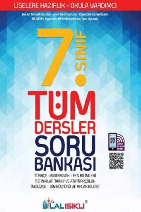 7. Sınıf Tüm Dersler Soru Bankası Bilal Işıklı Yayınları