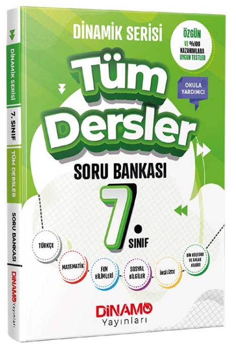 7. Sınıf Tüm Dersler Soru Bankası Dinamo Yayınları