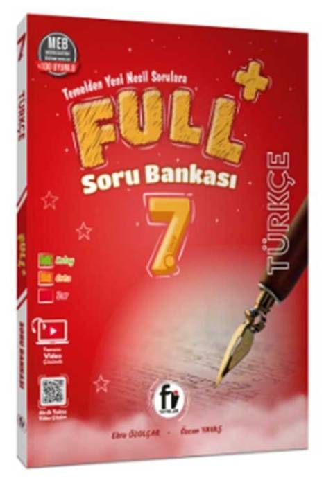 7. Sınıf Türkçe FULL Soru Bankası Fi Yayınları