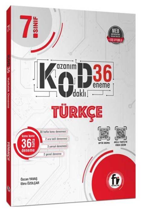 7. Sınıf Türkçe Kod 36 Deneme Fi Yayınları