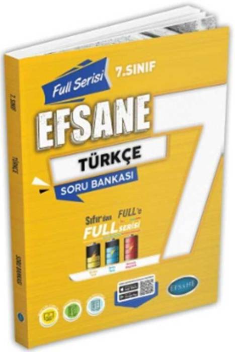 7. Sınıf Türkçe Soru Bankası Efsane Yayınları