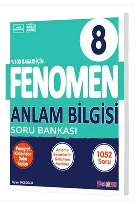 8. Sınıf Anlam Bilgisi Fenomen Soru Bankası Fenomen Yayınları