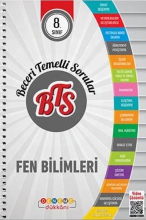 8. Sınıf BTS Matematik Beceri Temelli Sorular Deneme Dükkanı Yayınları