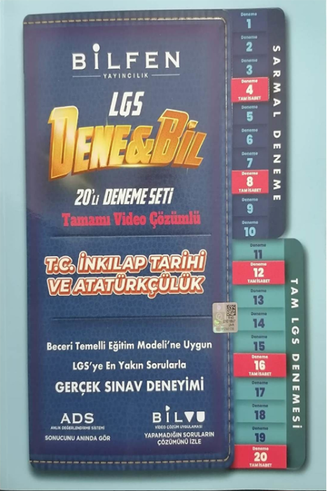 8. Sınıf Denebil T.C. İnkılap Tarihi ve Atatürkçülük Deneme Seti Bilfen Yayıncılık