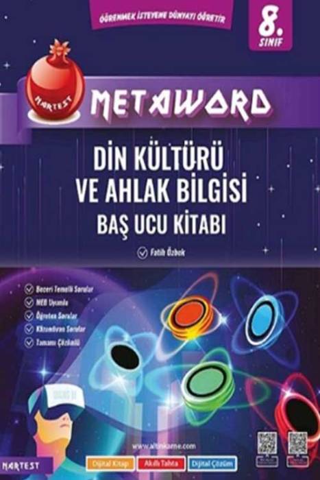 8. Sınıf Din Kültürü ve Ahlak Bilgisi Metaword Baş Ucu Kitabı Nartest Yayınları