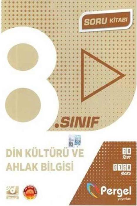 8. Sınıf Din Kültürü ve Ahlak Bilgisi Soru Kitabı Pergel Yayınları