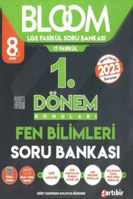 8. Sınıf Fen Bilimleri BLOOM 1. Dönem Soru Bankası Artıbir Yayınları