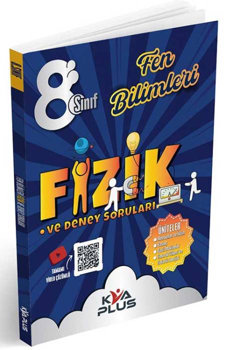 8. Sınıf Fen Bilimleri Fizik ve Deney Soruları Koray Varol Yayınları