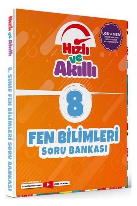 8. Sınıf LGS Fen Bilimleri Hızlı ve Akıllı Soru Bankası Tammat Yayınları