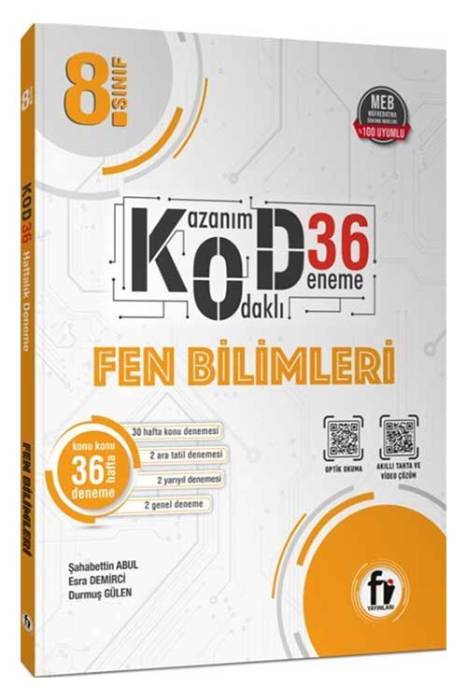 8. Sınıf Fen Bilimleri Kod 36 Deneme Fi Yayınları